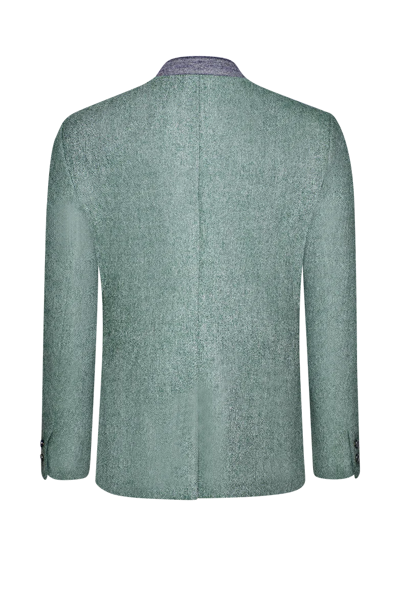 Melange-Jacke