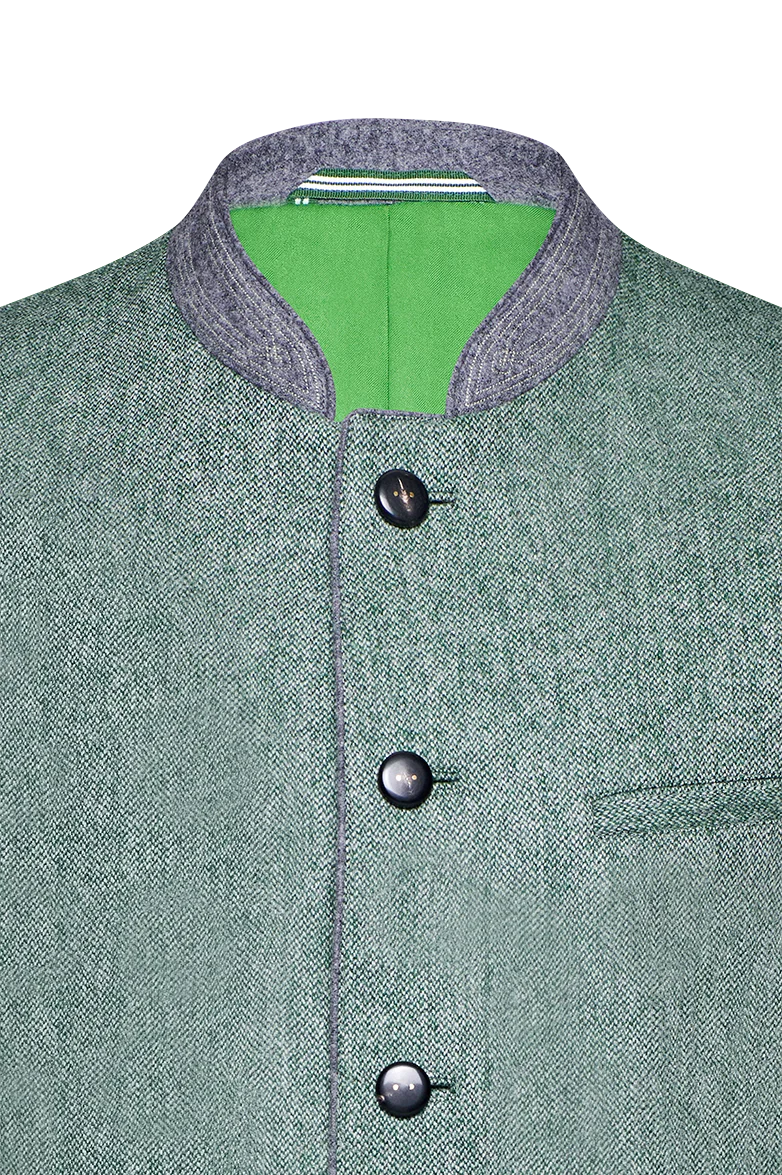 Melange-Jacke