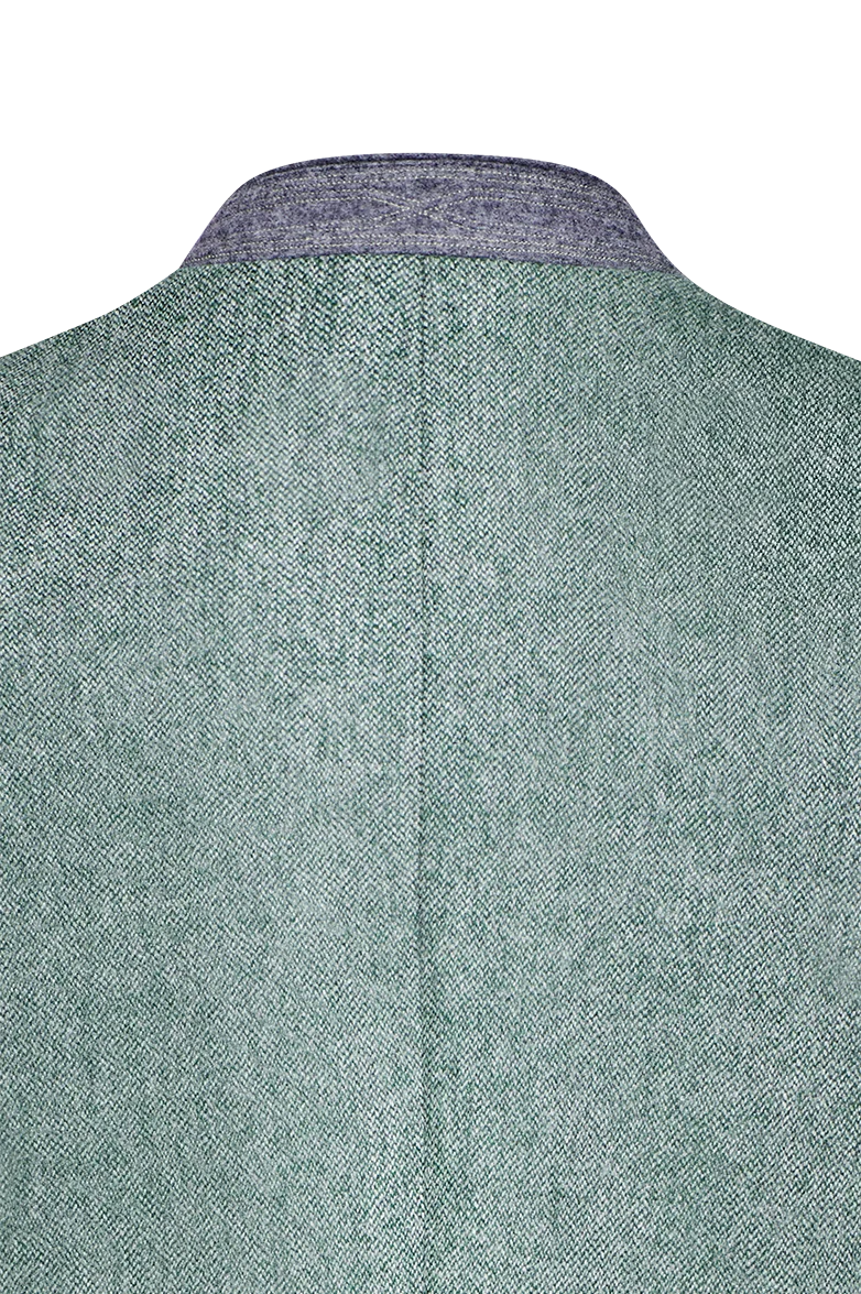 Melange-Jacke