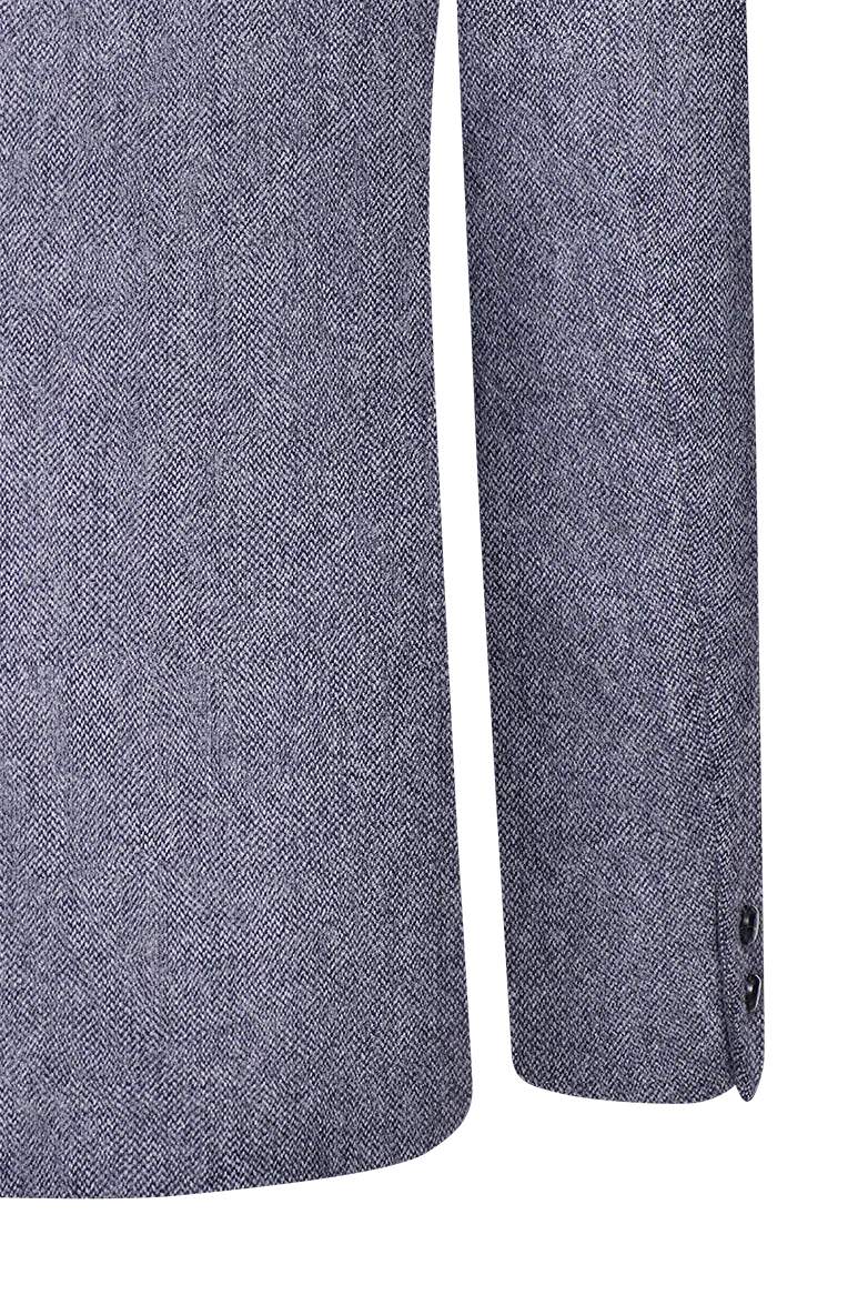 Melange-Jacke