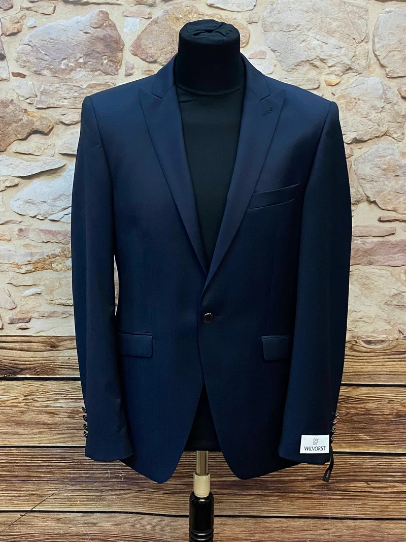 Elegantes Wilvorst Sakko in Größe 98 – Dunkelblau, Hochwertig & Neu