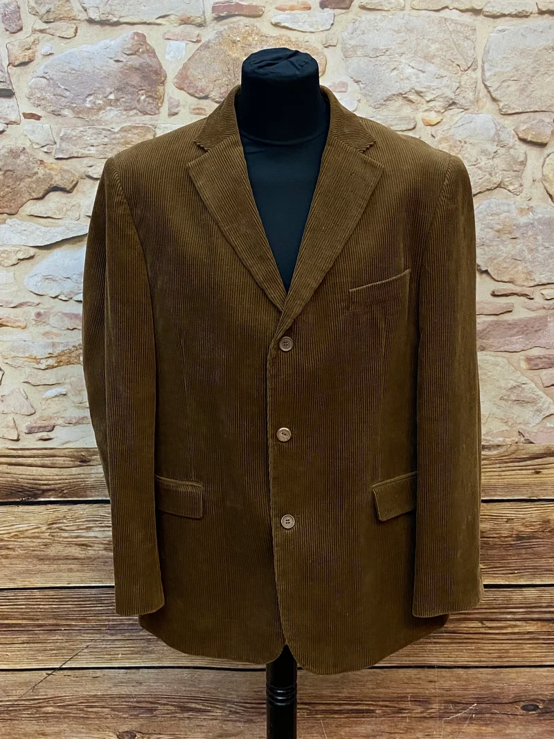 Watsons Cordblazer in Braun – Gr. 54 | 100 % Baumwolle