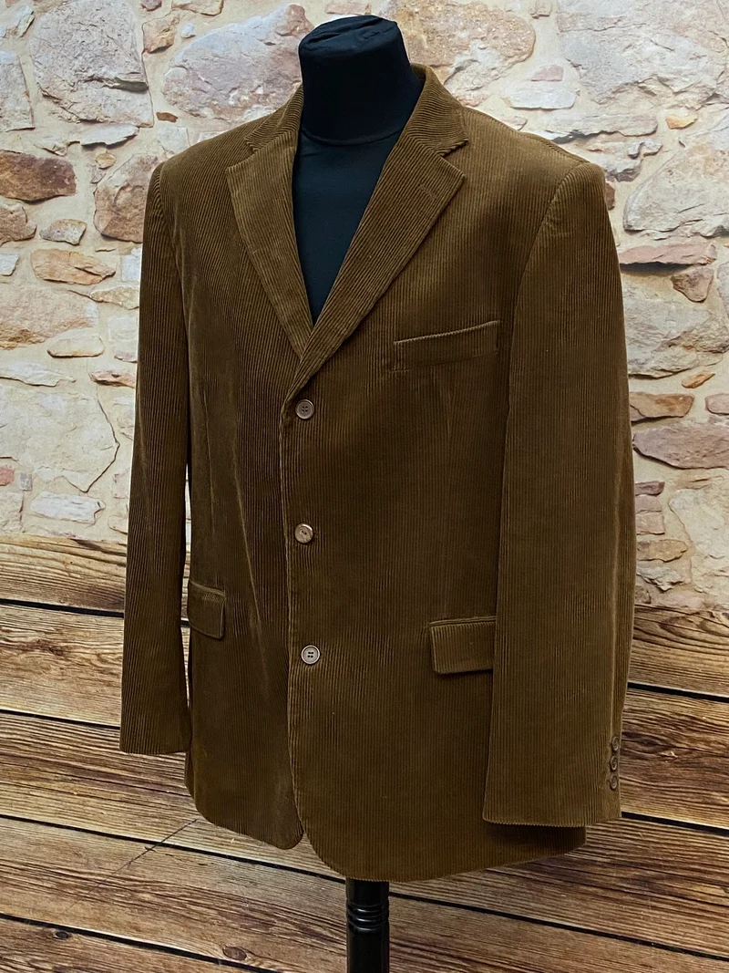 Watsons Cordblazer in Braun – Gr. 54 | 100 % Baumwolle