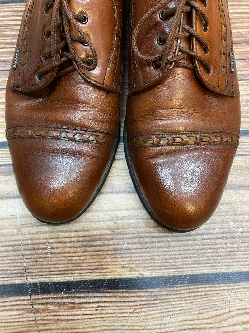 Vintage-Schuhe von Gallus, braun - Größe 42