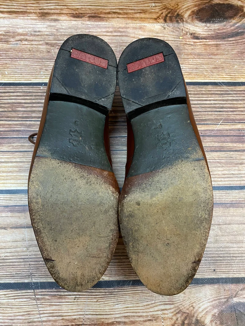 Vintage-Schuhe von Gallus, braun - Größe 42