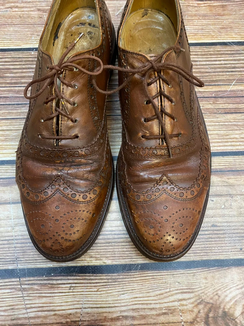 Vintage-Schuhe Brogues in EU Größe 44