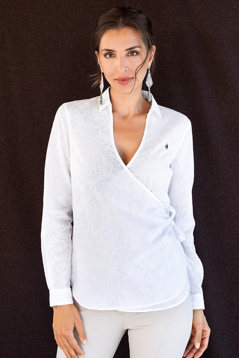 Wickelbluse