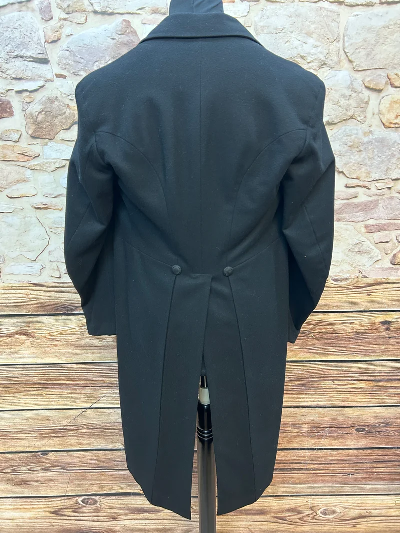 True Vintage Cutaway Herren Schwarz Gr. 94 – 20er Jahre Stil