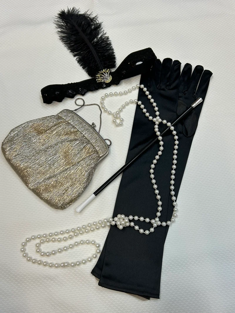Elegantes 20er Jahre Damen-Set