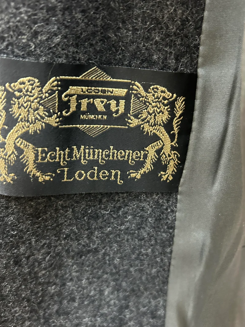 Lodenmantel - Vintage - Größe 26 - inspiriert vom britischen Gangsterstil der 1920er Jahre