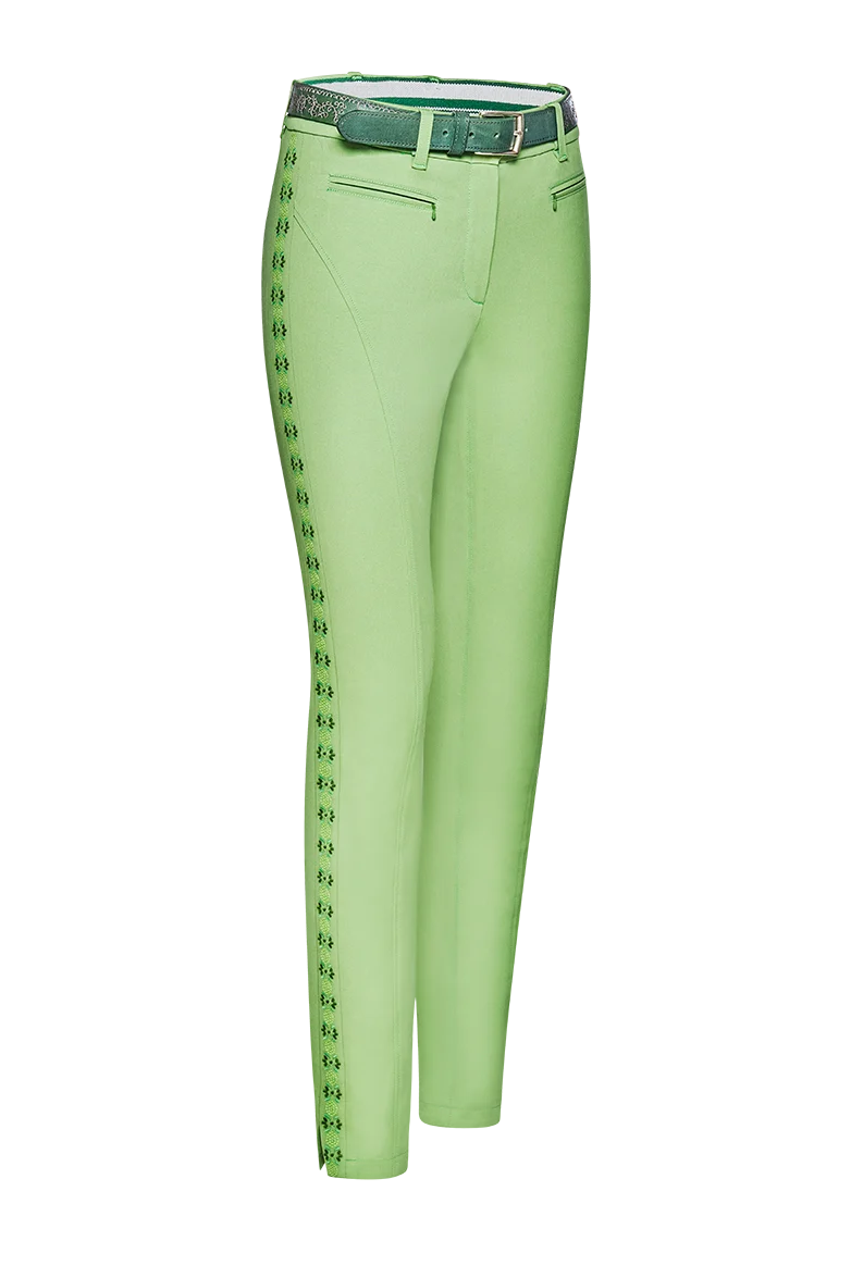 Florale Stiefelhose