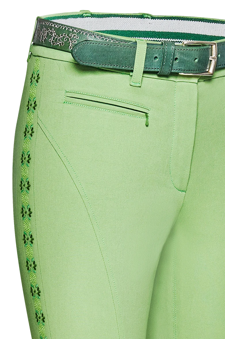 Florale Stiefelhose