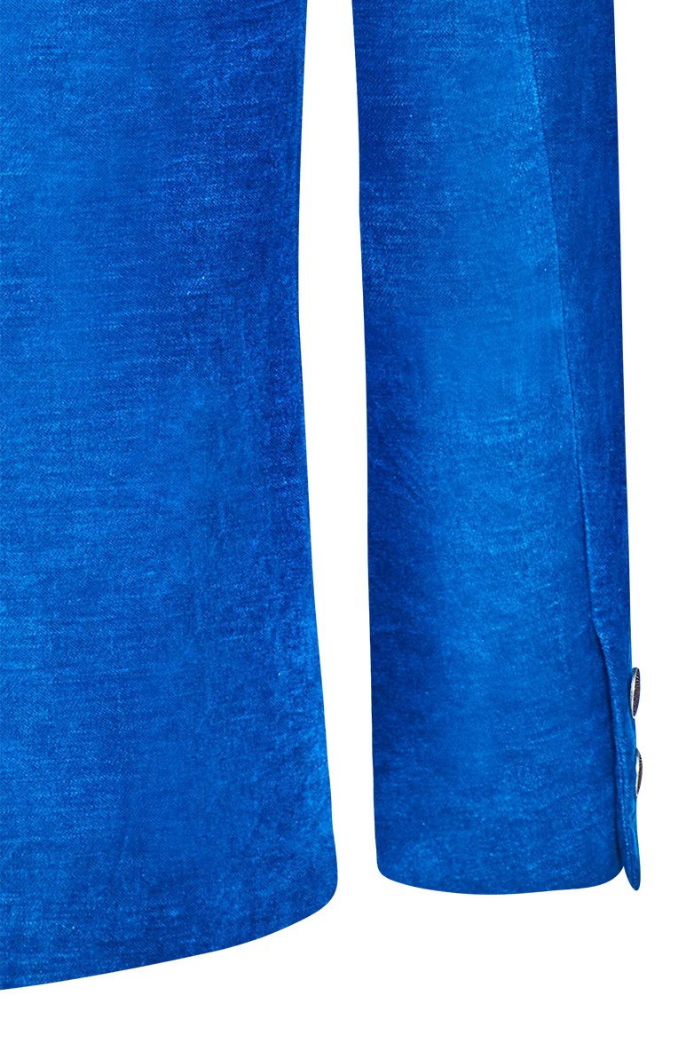 Blaudruck-Jacke