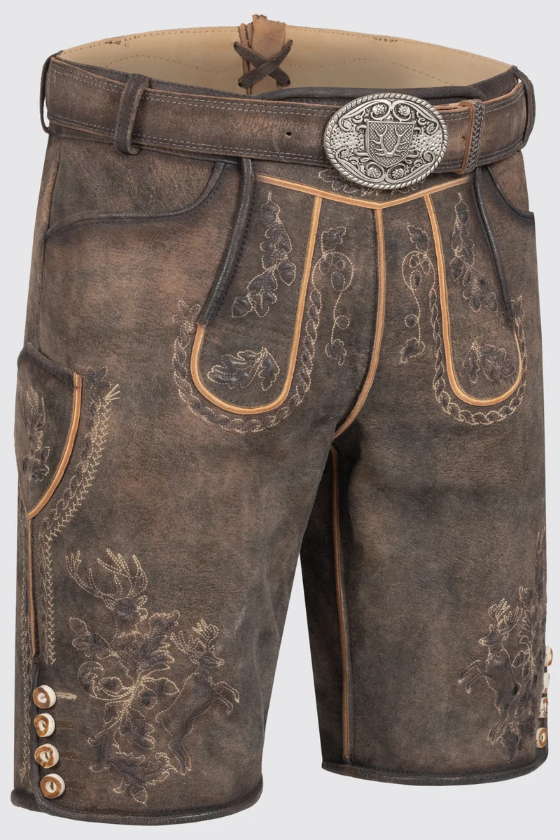 Herren Lederhose - THEODOR - Krüger Buam - 965666-000-0007
