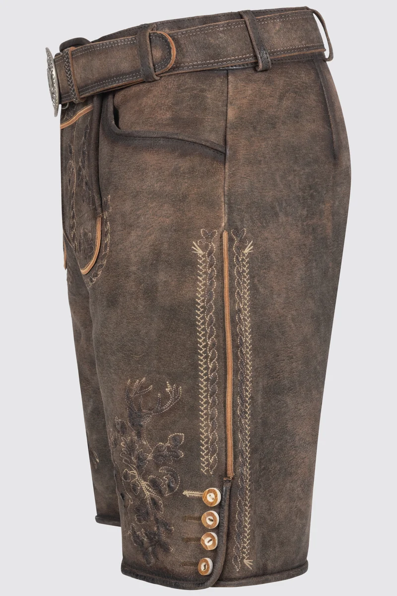 Herren Lederhose - THEODOR - Krüger Buam - 965666-000-0007