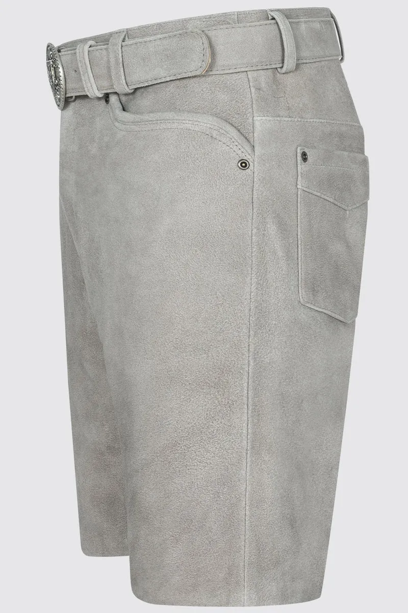 Herren Lederhose JARI % mit Gürtel - Krüger Buam - 963970-000-0043