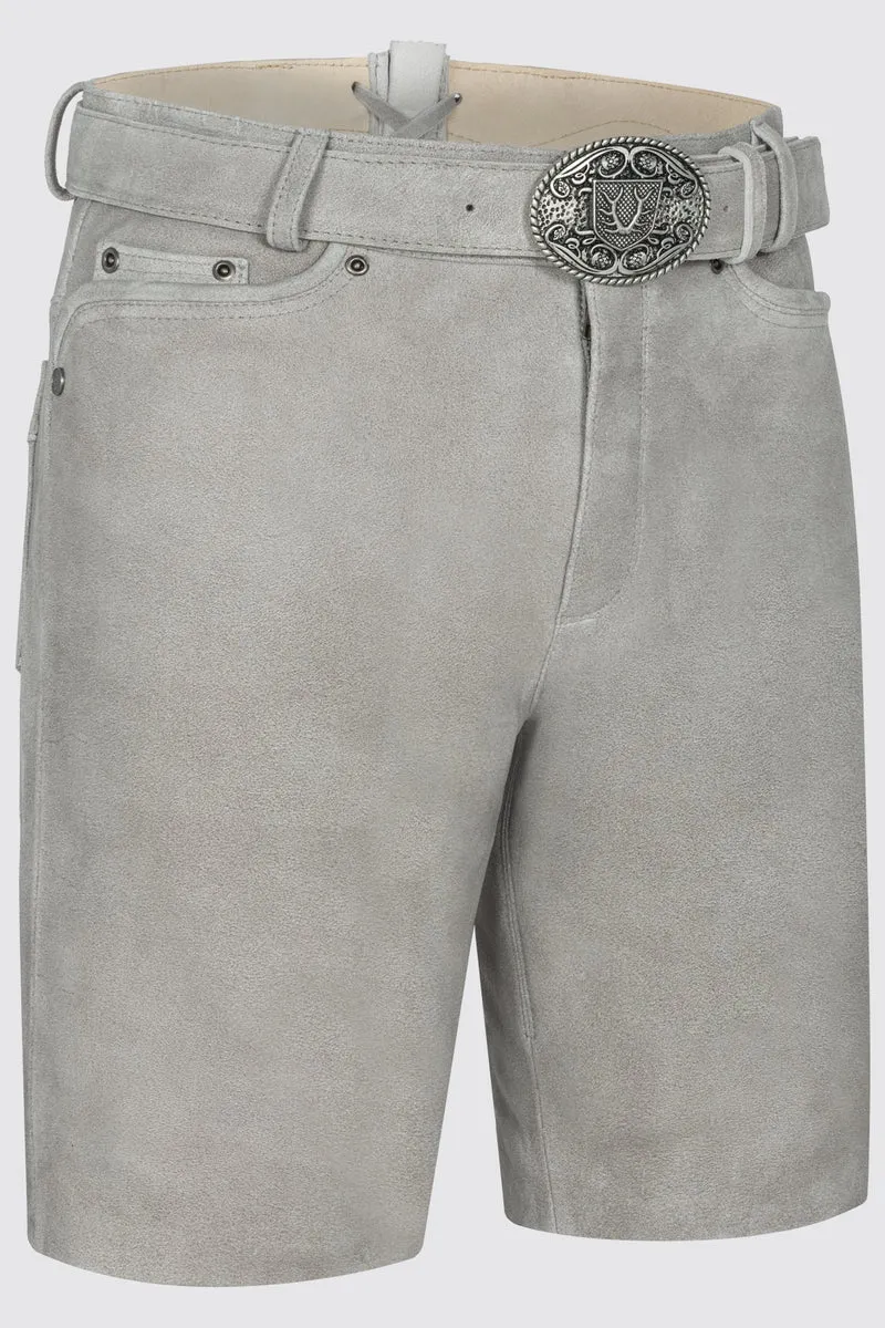 Herren Lederhose JARI % mit Gürtel - Krüger Buam - 963970-000-0043