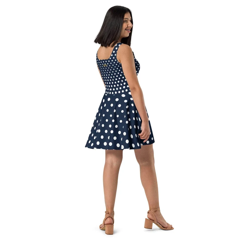 Timeless Polka Dot Skater Dress