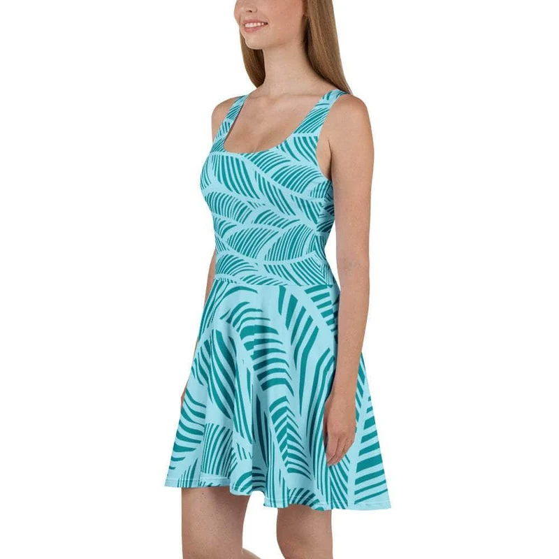 Tropical Breeze Skater Dress