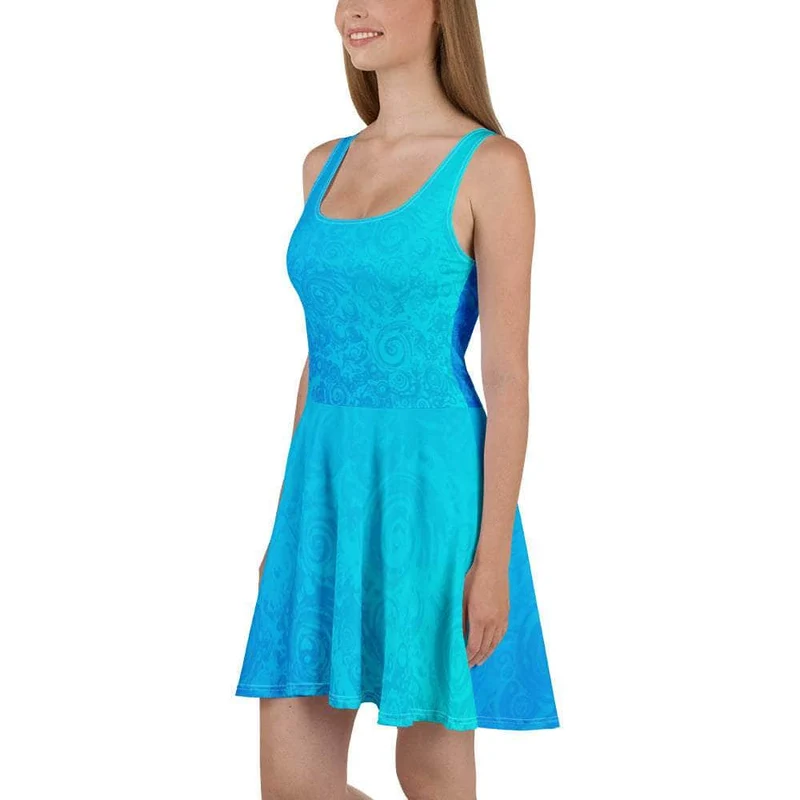 Turquoise Dream Skater Dress