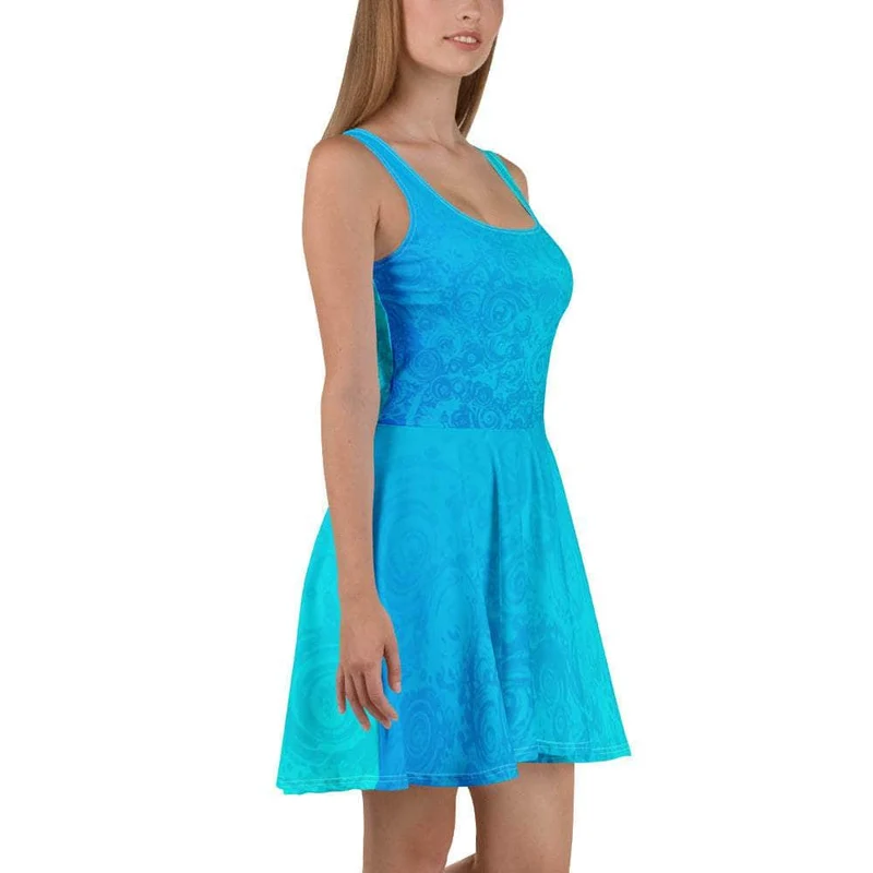 Turquoise Dream Skater Dress