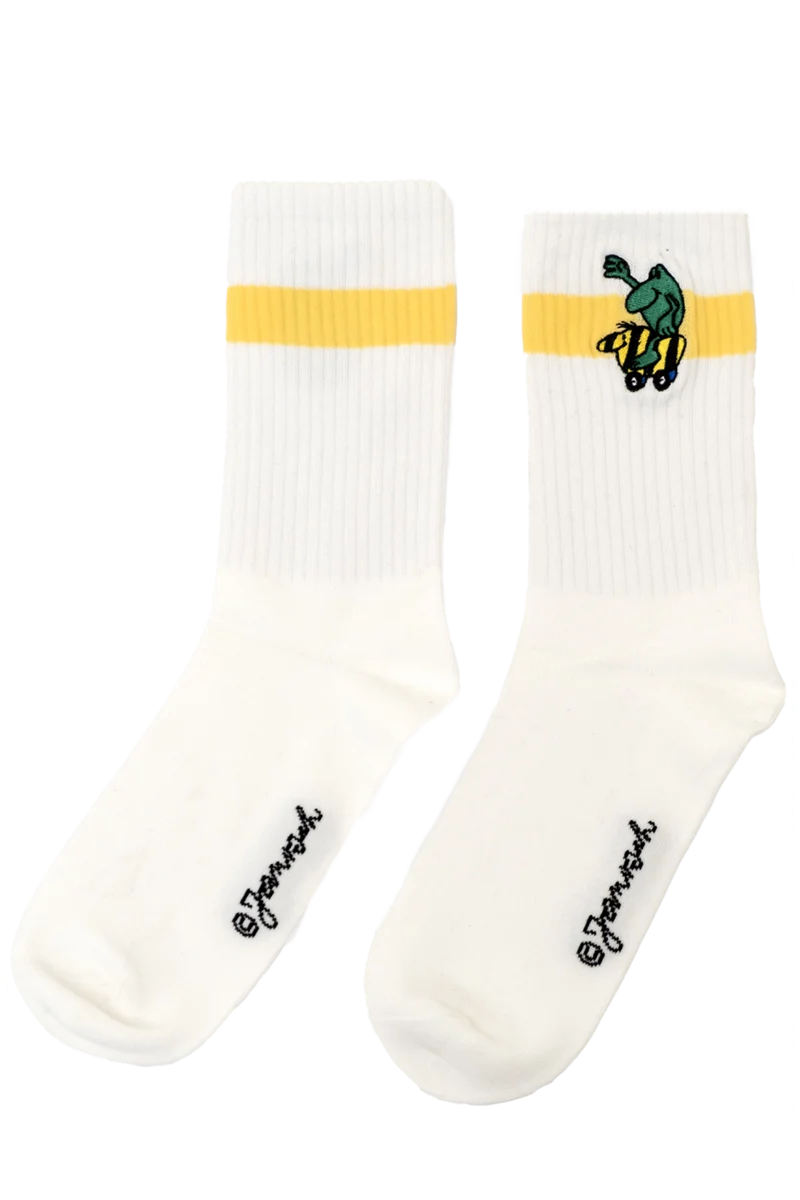 Unisex Sportsocken 'Tigerententaxi'