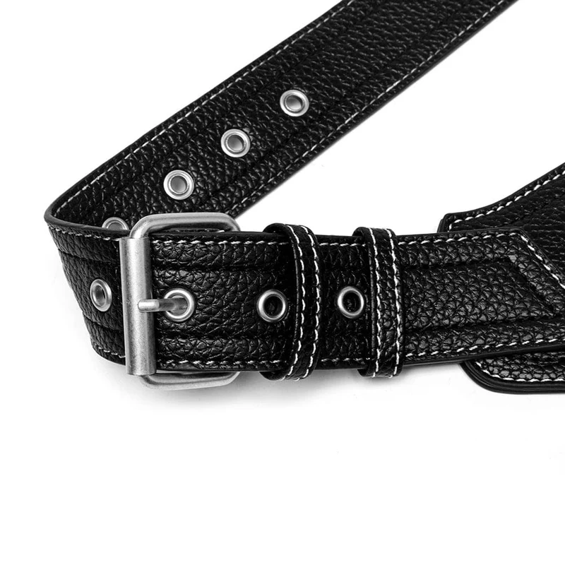 Unisex Punk Niet Kreuz Kettengürteltasche