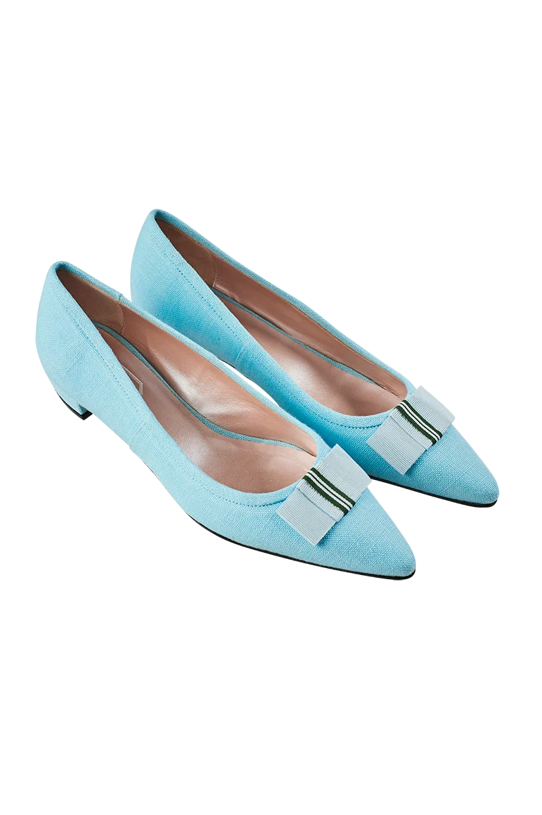 Ballerina aus Leinen