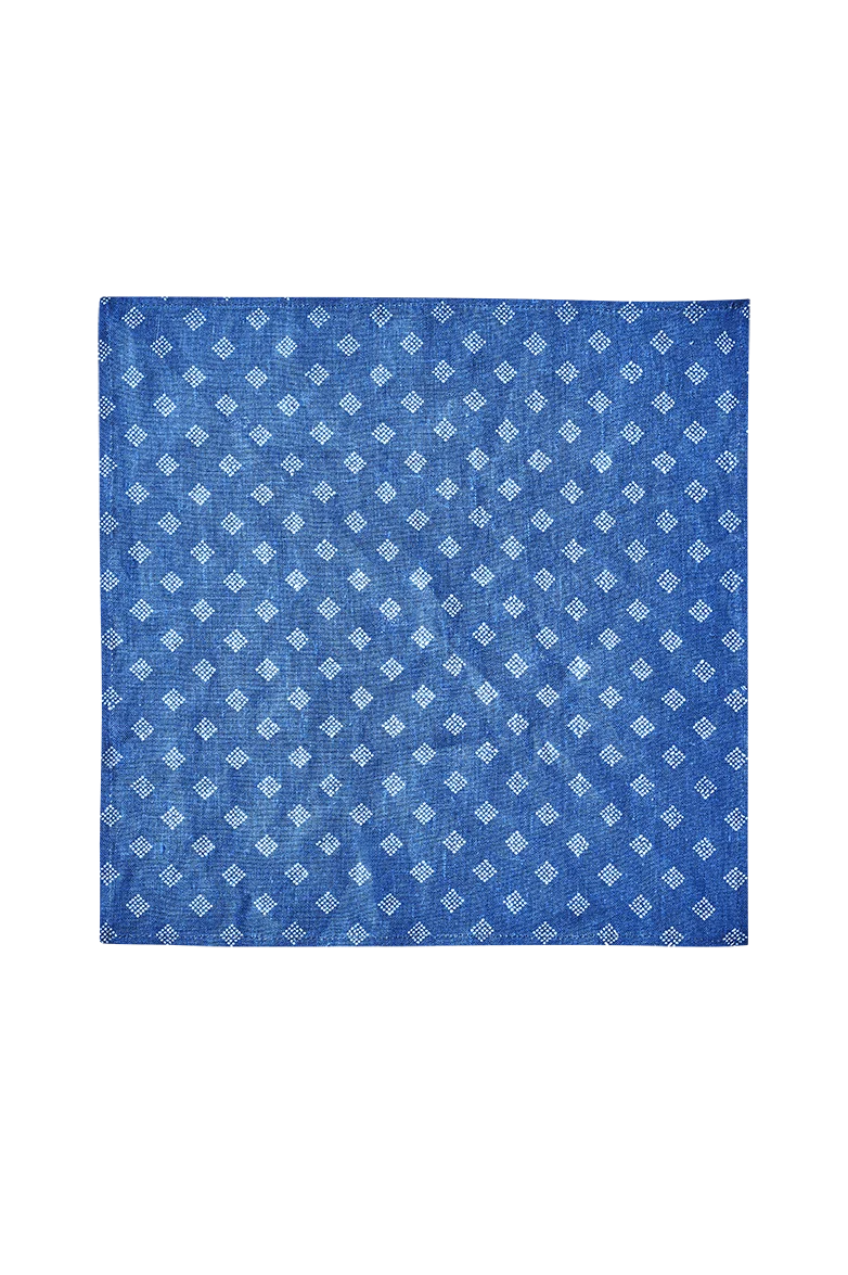 Blaudruck-Stecktuch