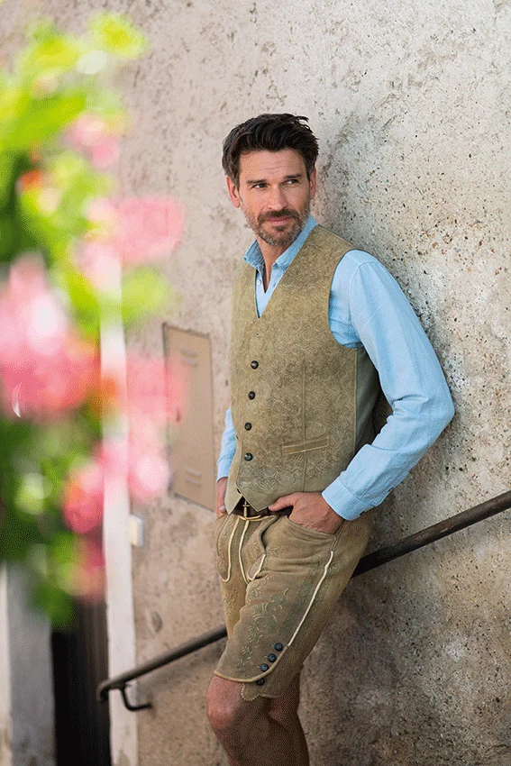 Lederhosen-Gilet