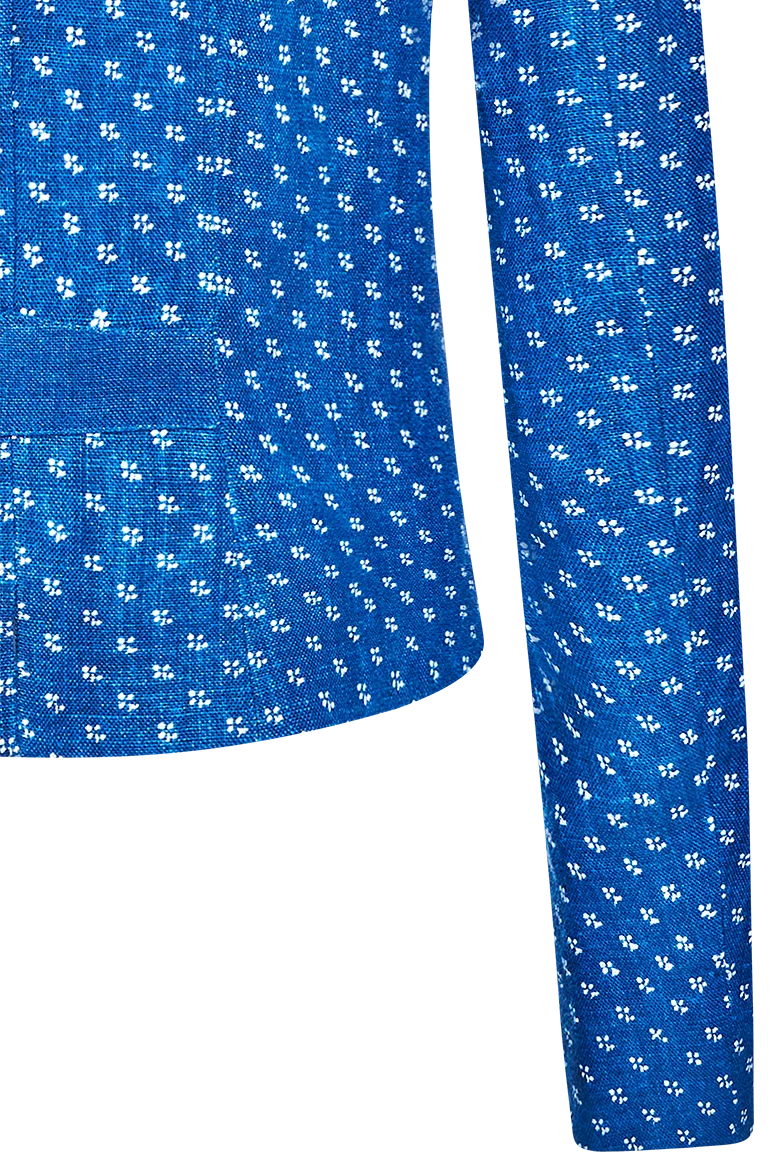 Blaudruckjacke