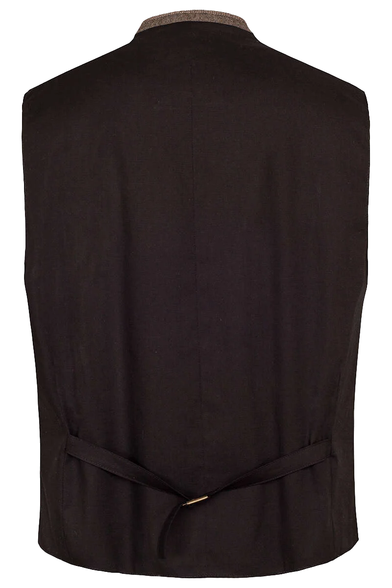 Herren Trachtenweste blau braun