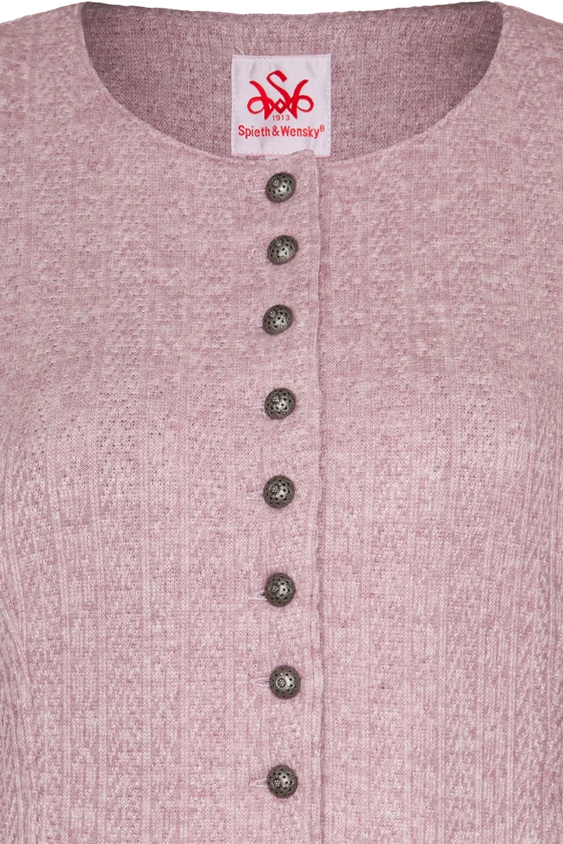 Damen Dirndljacke Zopfstrick