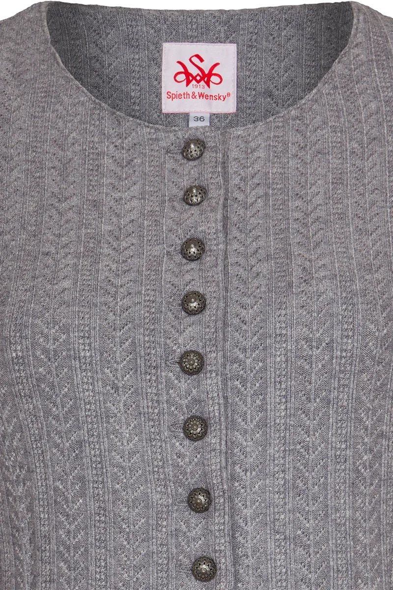 Damen Dirndljacke Zopfstrick
