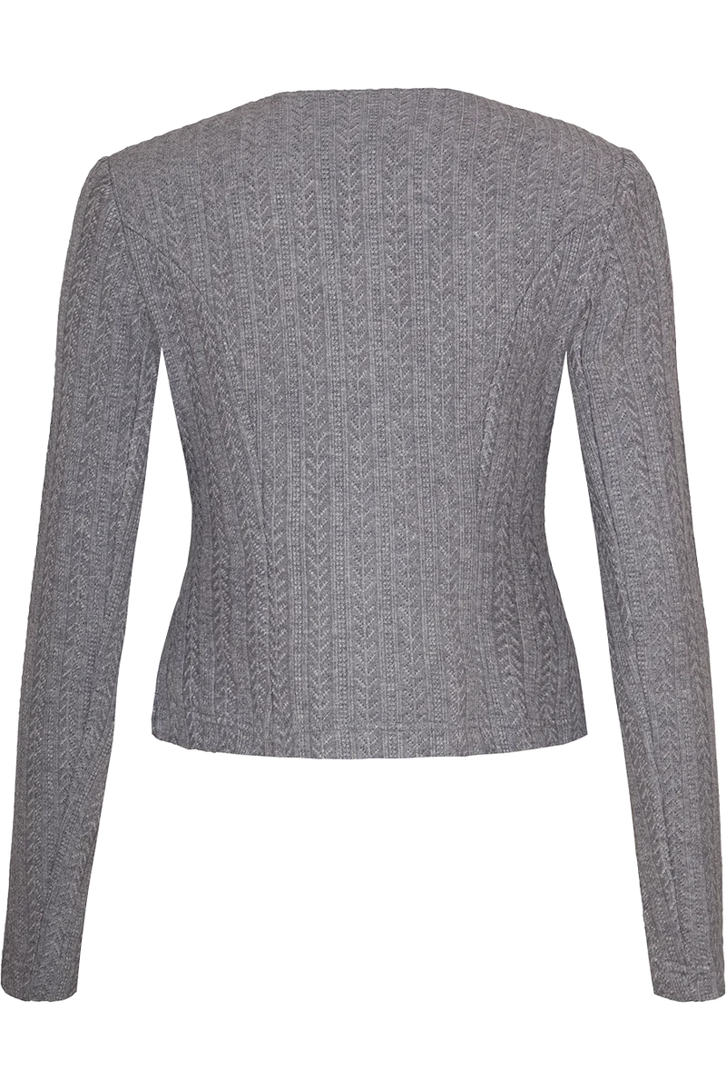 Damen Dirndljacke Zopfstrick
