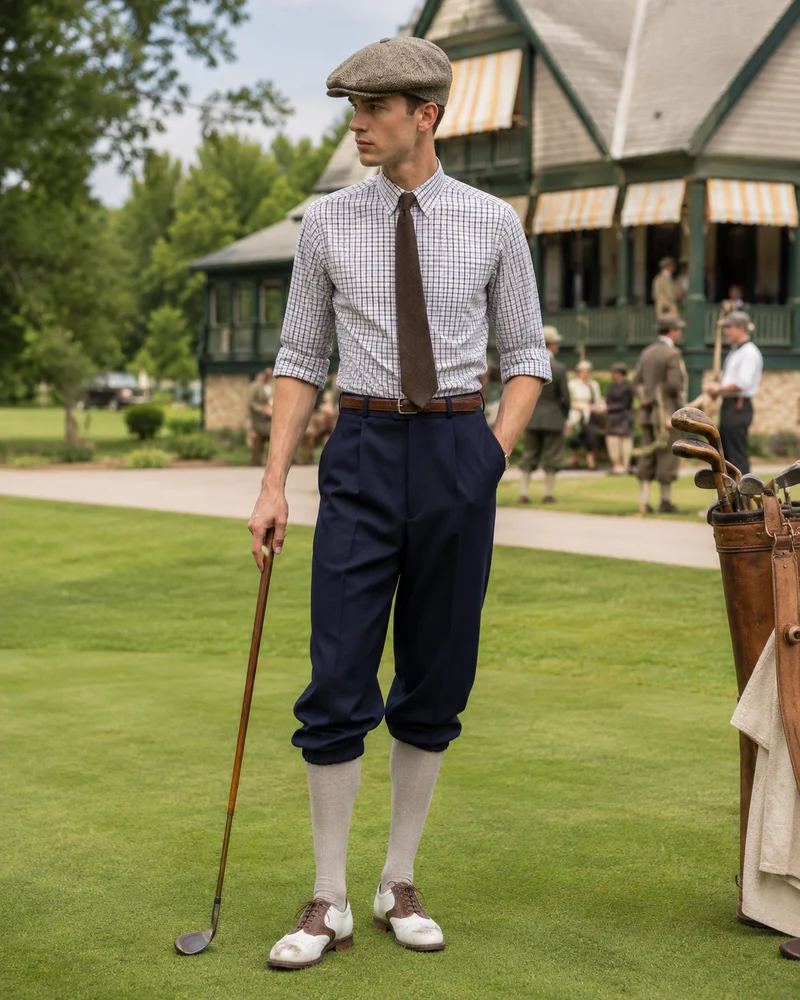 Knickerbocker - Hose - 20er-Jahre-Stil - Größe 54