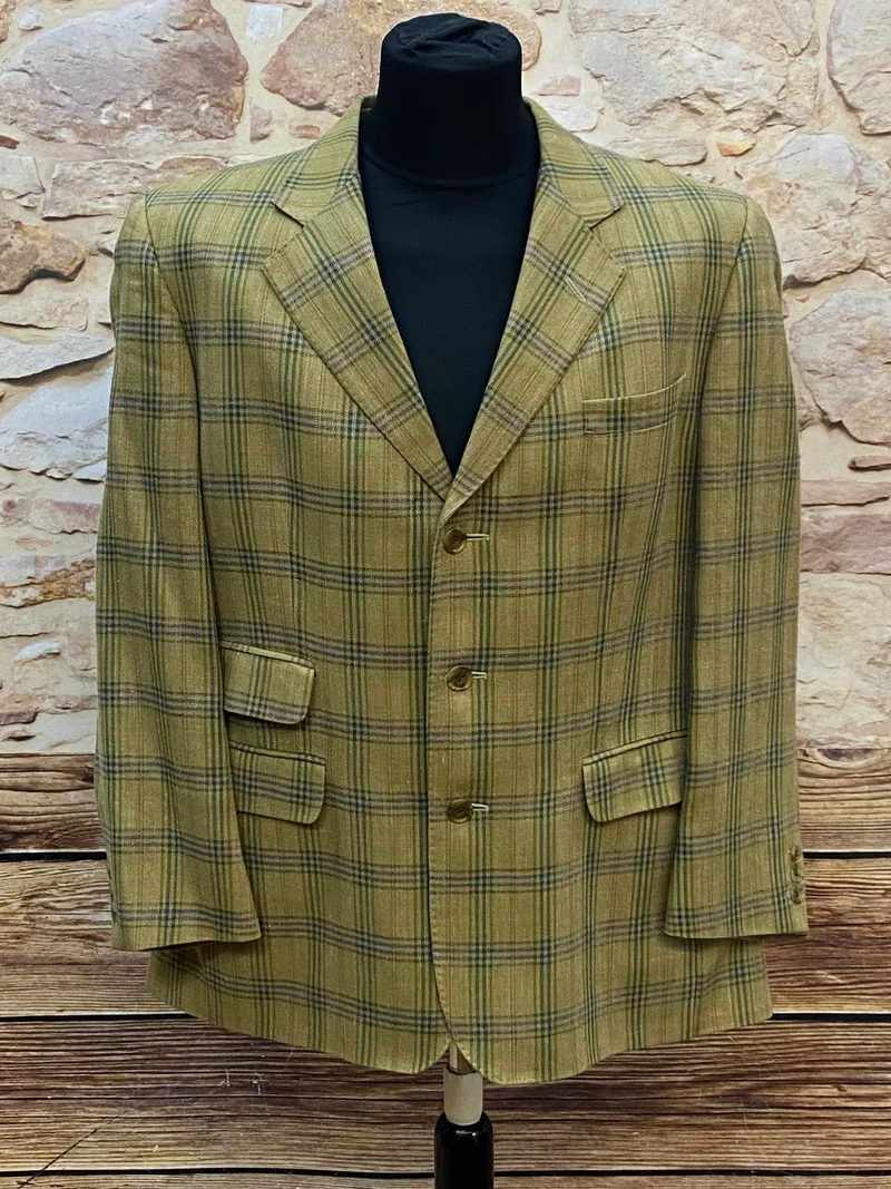 Vintage Sakko – Klassisch Britischer Stil in Erdfarben