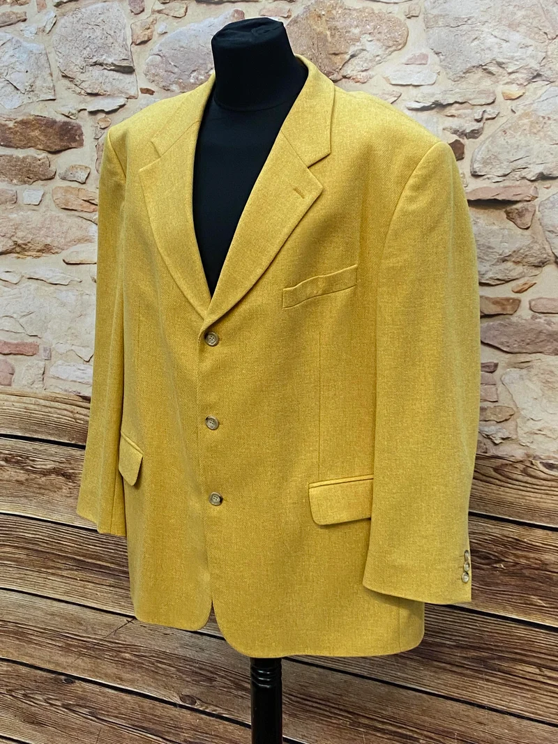 McNeal Vintage Sakko in Sonnengelb