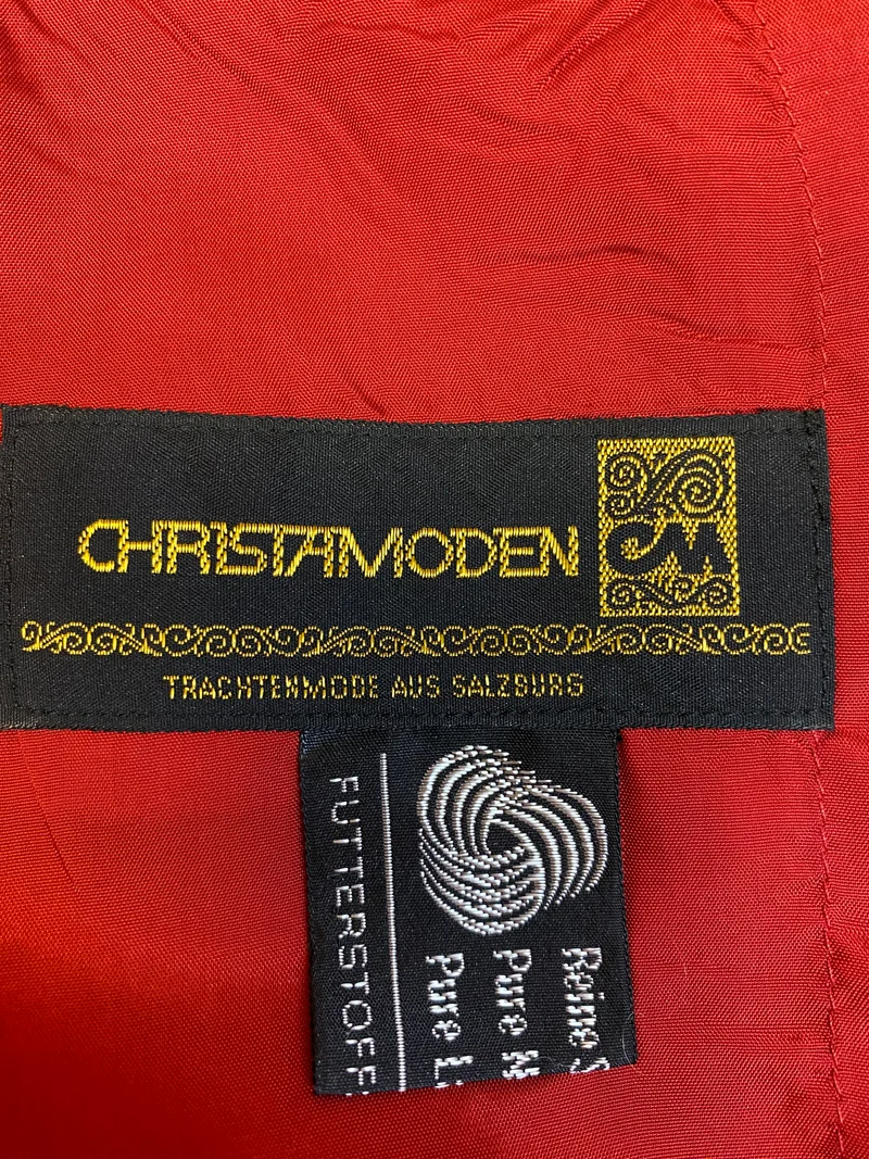 Vintage Rock kariert Wolle Greta Moden Salzburg Gr. 36