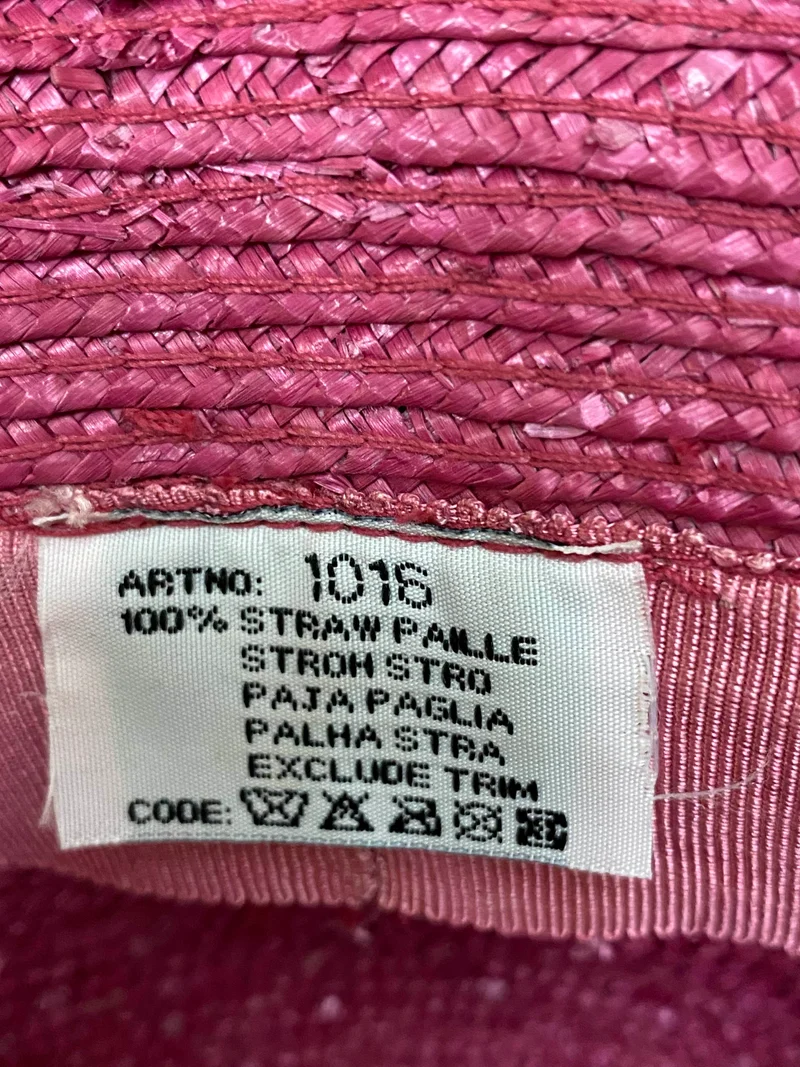 Vintage Damenkostüm in Pink mit Jacke, Hut und Handschuhen Gr. 40/42