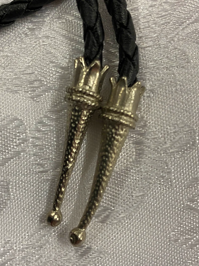 Bolo Tie mit Adler und amerikanischer Flagge