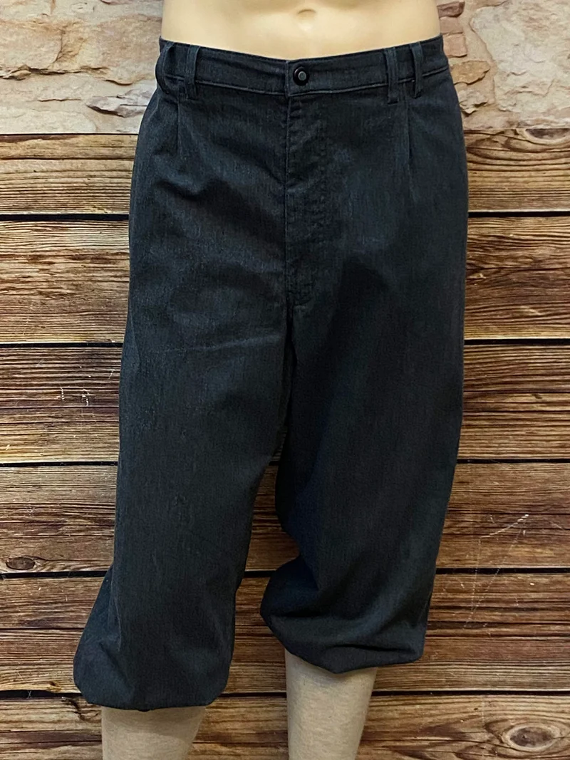 Dunkelgraue Knickerbocker Hose Herren Gr. 60 – 20er Jahre Stil