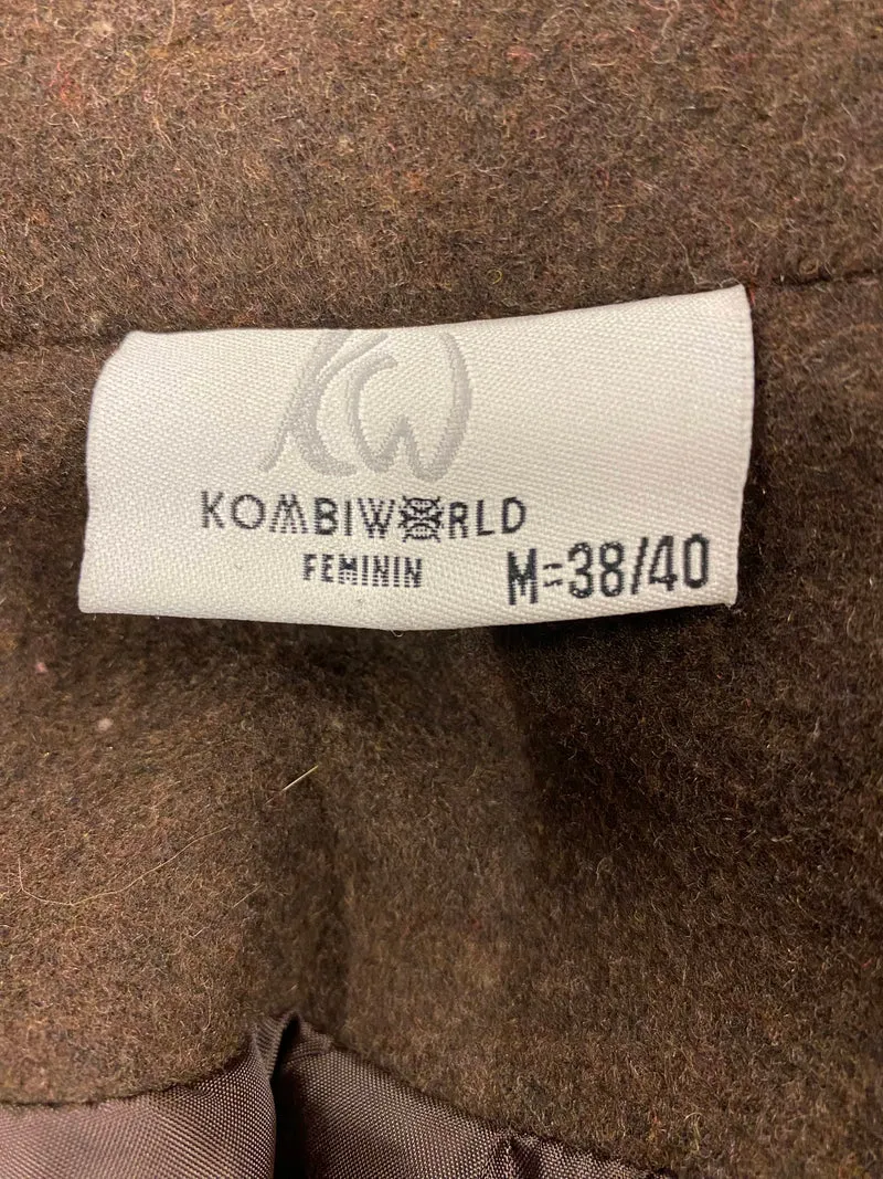 Vintage Damenmantel im britischen 1920er-Jahre-Stil – Größe 38/40