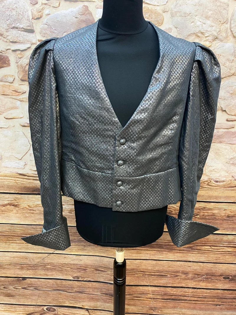 Theaterkostüm-Jacke im Vintage-Stil – Einzigartiges Design