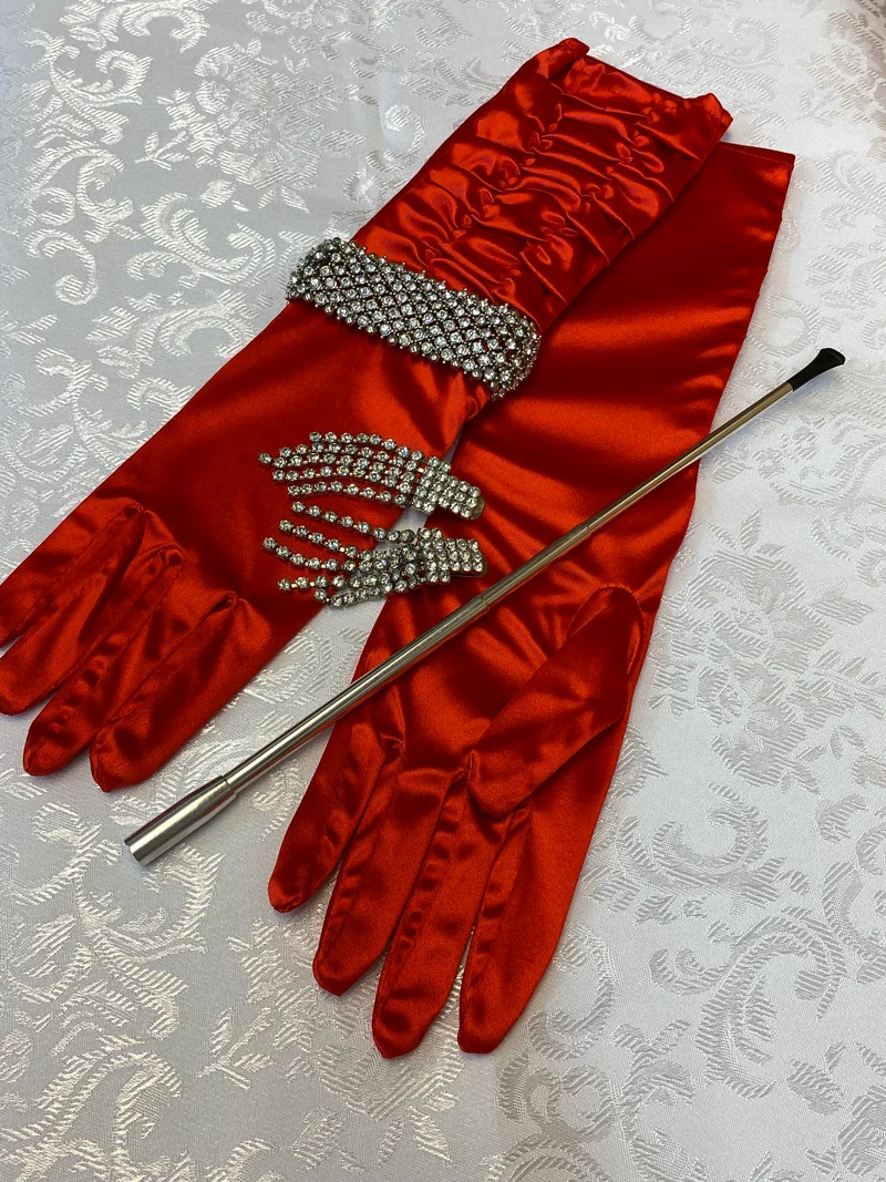 20er Jahre Accessoires Damen-Set