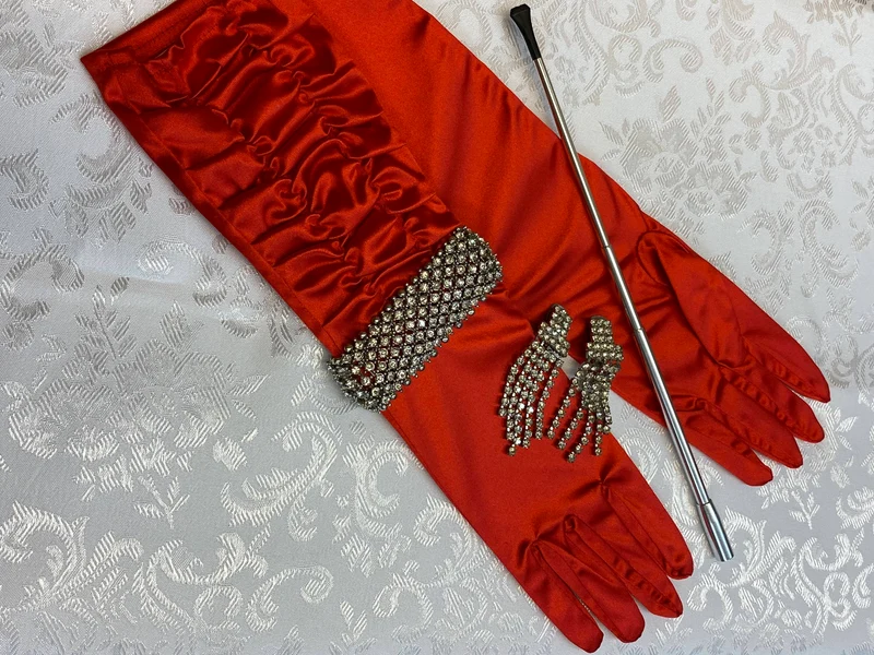 20er Jahre Accessoires Damen-Set