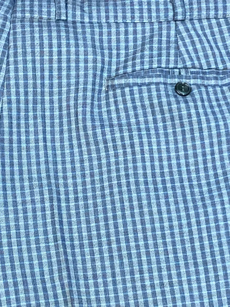 Kariertes Knickerbocker Hosen-Set Herren Gr. 50 – 4-teilig