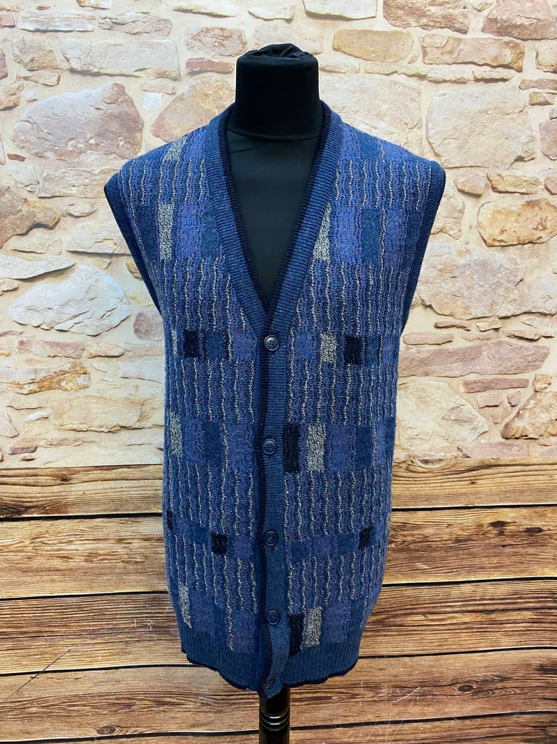 Strickweste - Vintage - von Via Cortesa, Gr.58