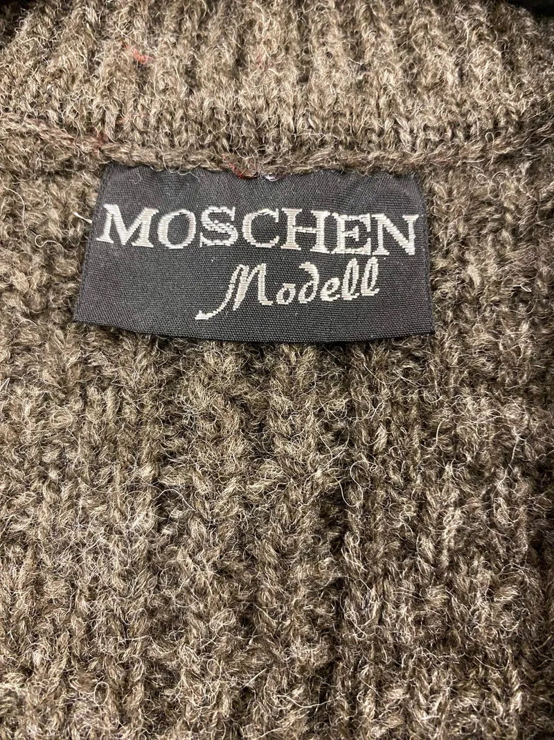 Vintage-Strickweste - Herren - Größe 56
