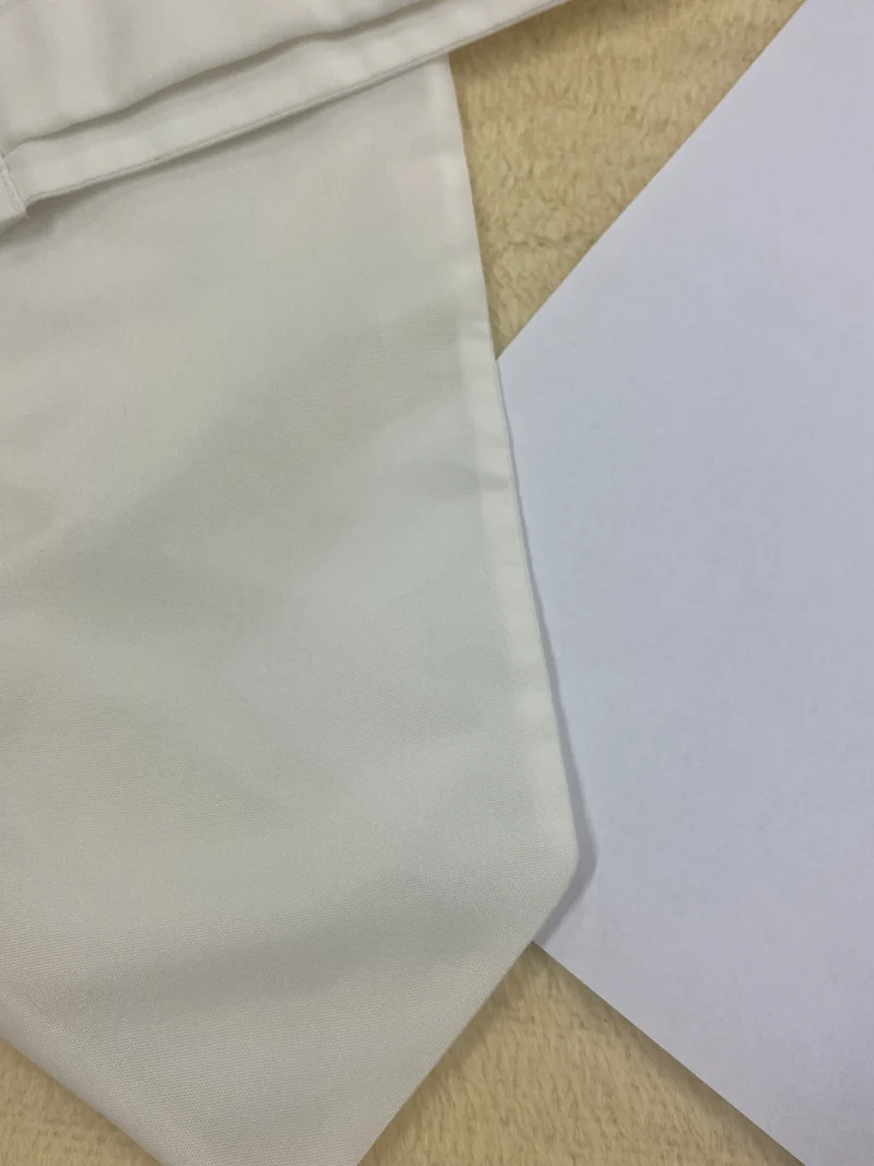 Vintage Ascot Schal Weiß Herren – Klassische Schalkrawatte Retro
